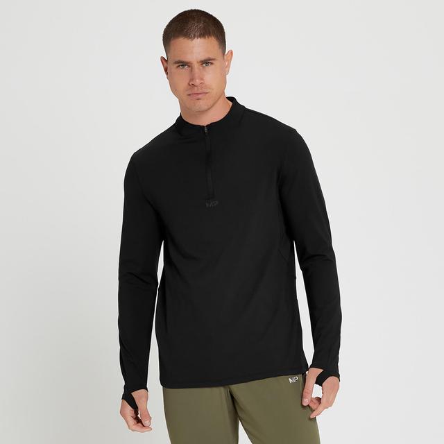 35% Off MP Pánský Velocity Ultra 1/4 Zip Top – Černý - XS on Productcaster.