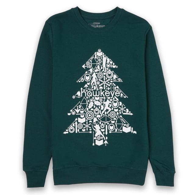 Marvel Christmas Tree Unisex Christmas Jumper - Green - M on Productcaster.