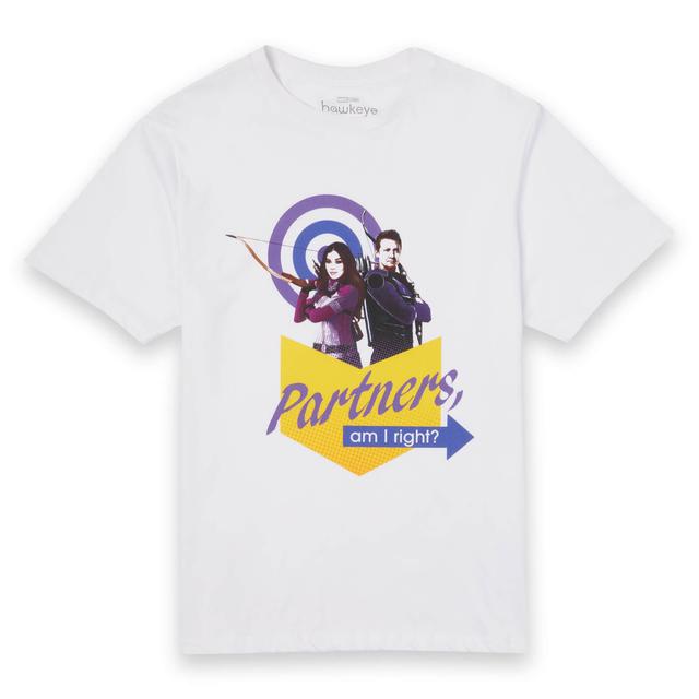 Marvel Partners Unisex T-Shirt - White - XXL on Productcaster.