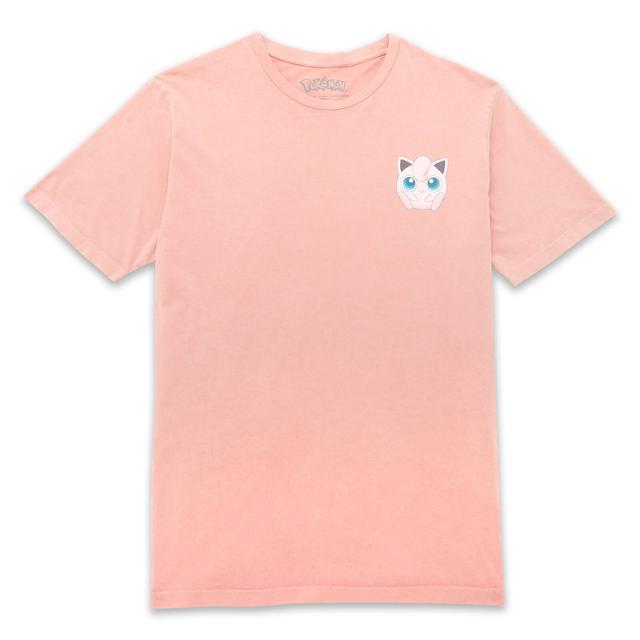 Camiseta unisex Jigglypuff de Pokémon - Pink Acid Wash - XS - Pink Acid Wash on Productcaster.