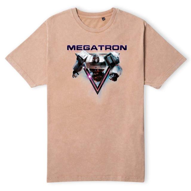 Transformers Megatron Unisex T-Shirt - Tan Acid Wash - L on Productcaster.