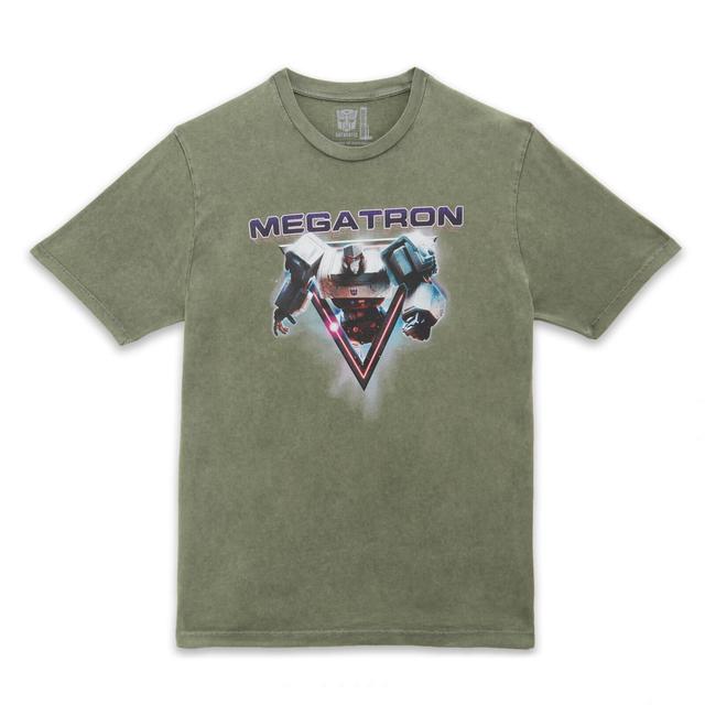 Transformers Megatron Unisex T-Shirt - Khaki Acid Wash - XL on Productcaster.