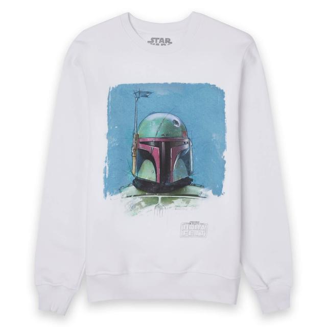 Star Wars Portrait Unisex Jumper - White - L - White on Productcaster.