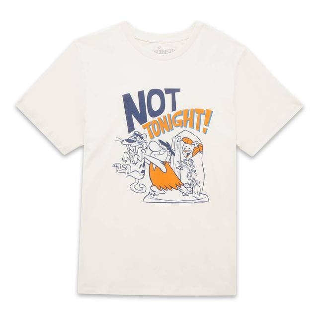 The Flintstones Not Tonight Unisex T-Shirt - Cream - XS on Productcaster.