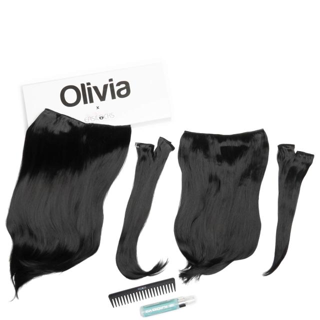 Olivia X Easilocks Straight Collection (Various Options) - Ebony on Productcaster.