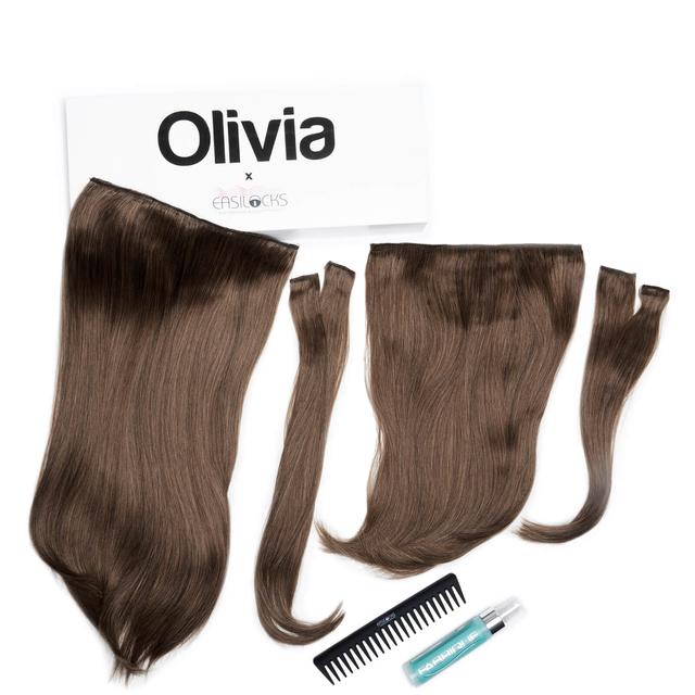 Olivia X Easilocks Straight Collection (Various Options) - Brown Cocoa on Productcaster.