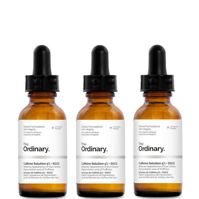 The Ordinary Caffeine Solution 5% and EGCG 30ml (Three Pack) on Productcaster.