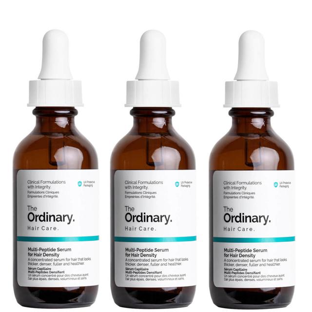 The Ordinary Multi-Peptide Serum for Hair Density 60ml (Three Pack) on Productcaster.