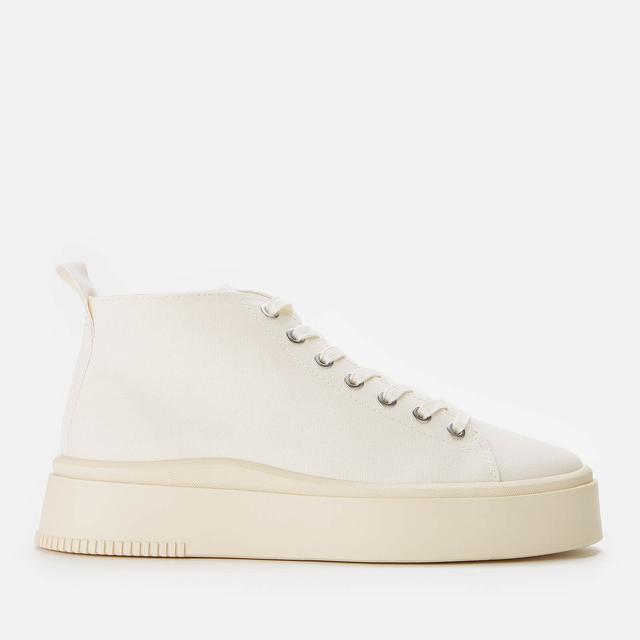 Vagabond Women's Stacy Hi-Top Trainers - Cream White - UK 4 on Productcaster.