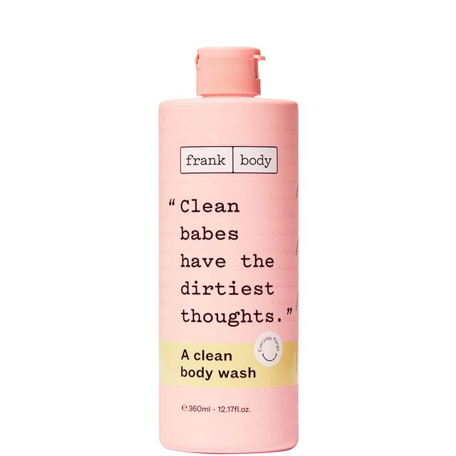 Frank Body Clean Body Wash 360ml (Various Options) - Sunday Brunch on Productcaster.