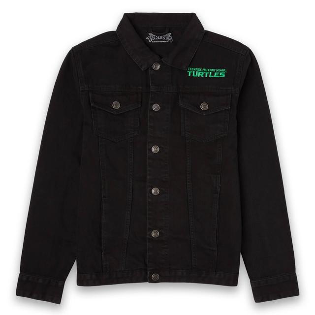 Chaqueta vaquera con estampado de las Tortugas Ninja de Teenage Mutant - Negro - M - Negro on Productcaster.