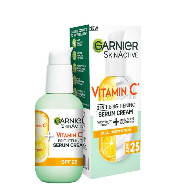 Garnier Vitamin C Serum Cream with 20% Vitamin C and SPF25 50ml on Productcaster.