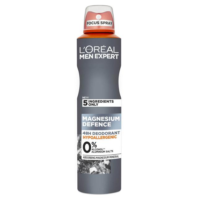 L'Oréal Paris Men Expert Hypoallergenic Deodorant 48 Hour Protection 250ml on Productcaster.