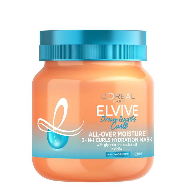 L'Oréal Paris Elvive Dream Lengths 3-in-1 Curls Hydration Mask 200ml on Productcaster.