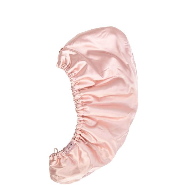 Kitsch Satin Wrapped Hair Towel - Blush on Productcaster.