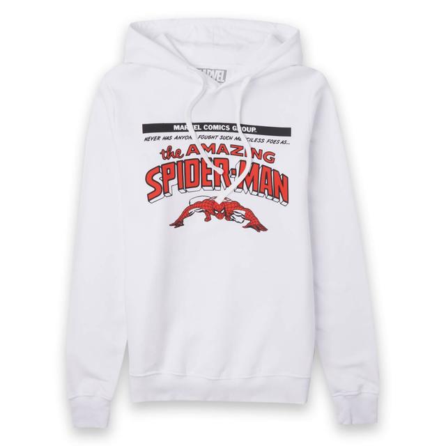 Marvel Spider-Man Wall Crawler Unisex Hoodie - White - S - White on Productcaster.