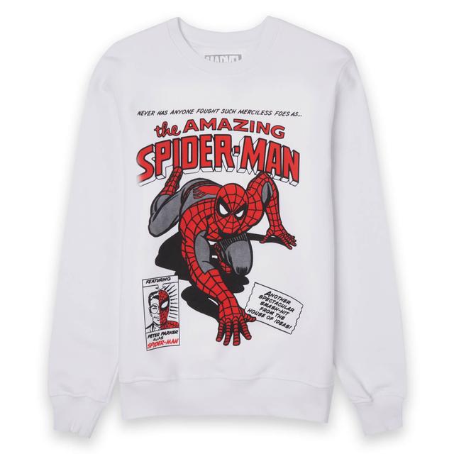 Marvel Spider-Man Alias Unisex Sweatshirt - White - S - White on Productcaster.