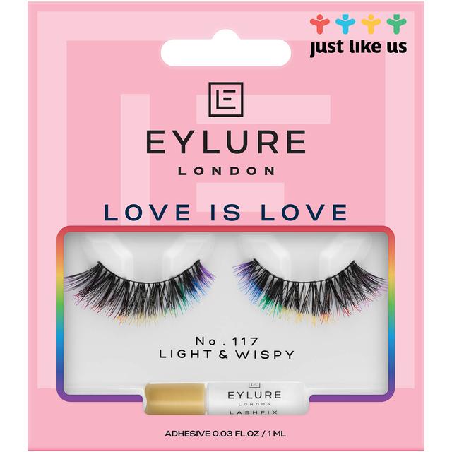 Eylure False Lashes - Fluttery Light Pride Love is Love No. 117 on Productcaster.