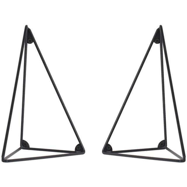 Maze Interior Pythagoras Shelf Brackets - Black - 2 Pack on Productcaster.