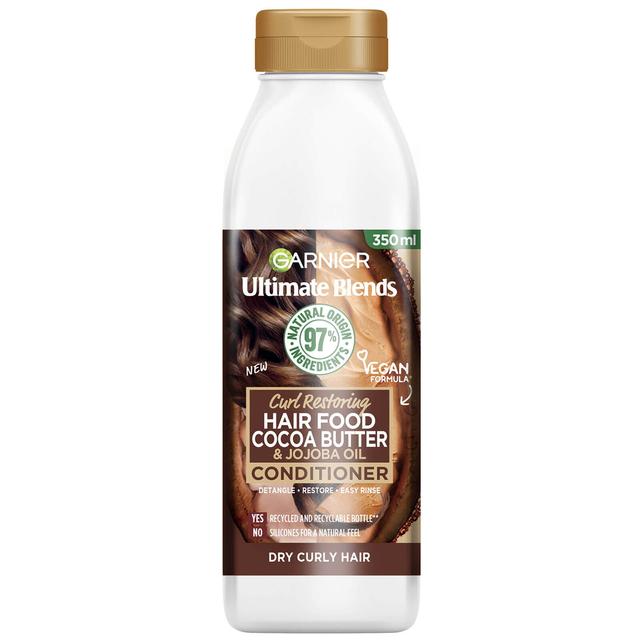 Garnier Ultimate Blends Cocoa Butter Conditioner for Dry, Curly Hair 350ml on Productcaster.