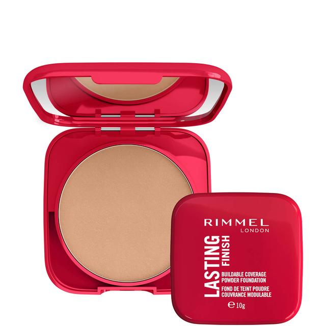 Rimmel London Lasting Finish Compact Foundation 10g (Various Shades) - 004 Rose Ivory on Productcaster.