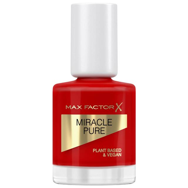 Max Factor Miracle Pure Nail Polish Lacquer 12ml (Various Shades) - Scarlet Poppy on Productcaster.