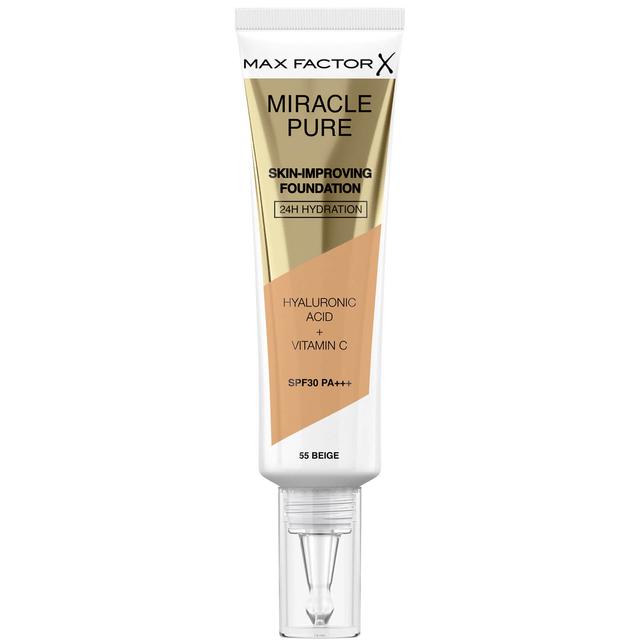 Max Factor Miracle Pure Skin Improving Foundation 30ml (Various Shades) - Beige on Productcaster.