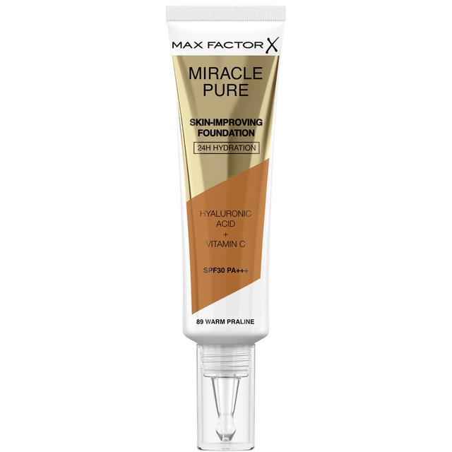 Max Factor Miracle Pure Skin Improving Foundation 30ml (Various Shades) - Warm Praline on Productcaster.