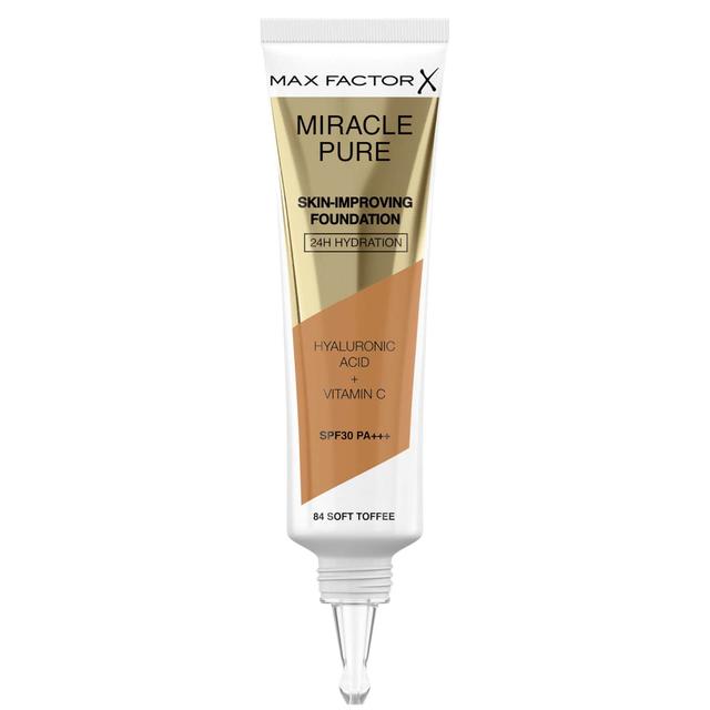 Max Factor Miracle Pure Skin Improving Foundation 30ml (Various Shades) - Soft Toffee on Productcaster.