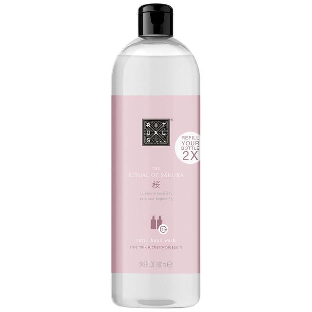 Rituals Cherry Blossom and Rice Milk Hand Wash Refill - The Ritual of Sakura 600ml on Productcaster.