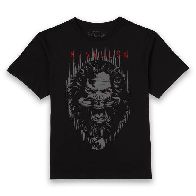 The Witcher Nivellen Unisex T-Shirt - Black - L - Black on Productcaster.