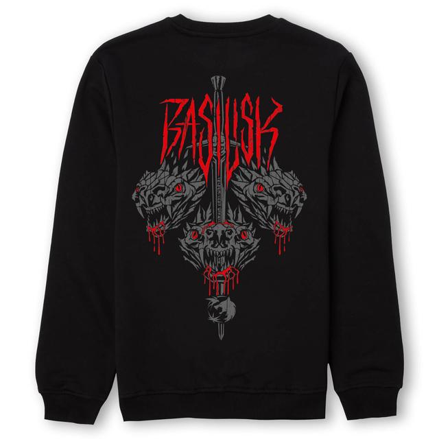 Sudadera unisex Basilisk de The Witcher - Negro - XL - Negro on Productcaster.