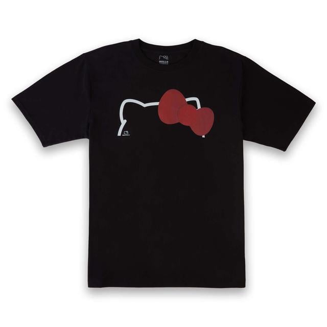 Camiseta Iconic Red Bow para hombre de Hello Kitty - Negro - M - Negro on Productcaster.