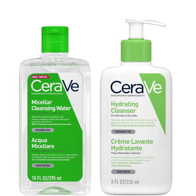 CeraVe Hydrating Double Cleansing Duo on Productcaster.