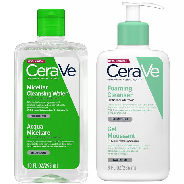 CeraVe Foaming Double Cleansing Duo on Productcaster.