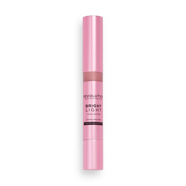 Makeup Revolution Bright Light Highlighter 3ml (Various Shades) - Dark Pink on Productcaster.