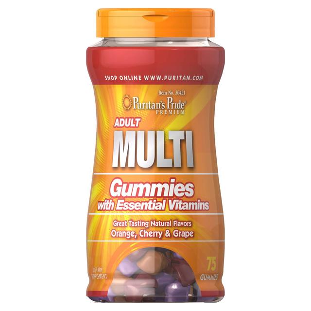 Puritan's Pride Multivitaminen Volwassenen - 75 gummies on Productcaster.