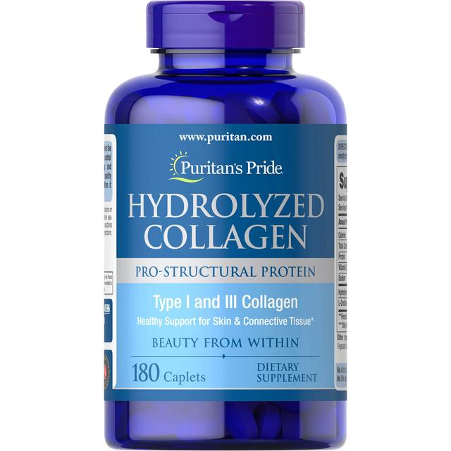 Puritan's Pride Collageen 1000 mg - 180 caplets on Productcaster.