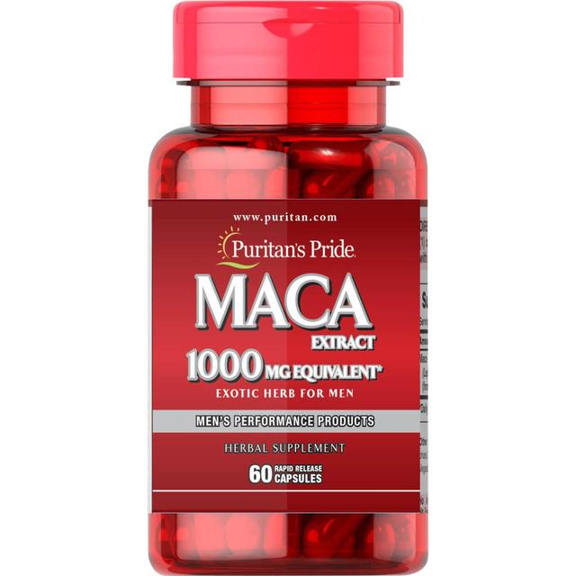 Puritan's Pride Maca 1000 mg - 60 capsules on Productcaster.