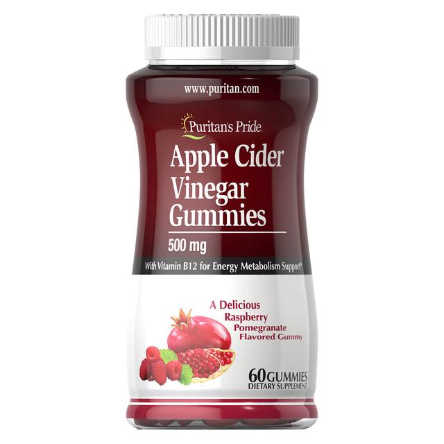 Puritan's Pride Appelciderazijn Gummie - 60 gummies on Productcaster.