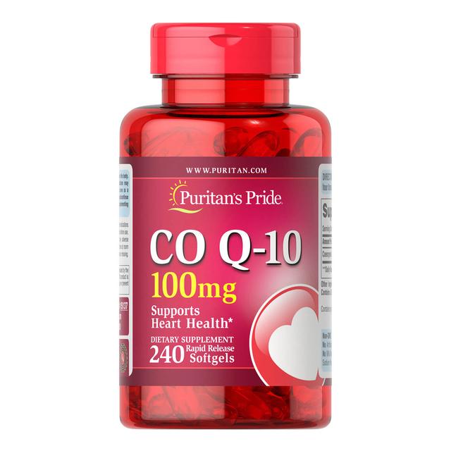 Puritan's Pride CO Q-10 100 mg - 240 softgels on Productcaster.