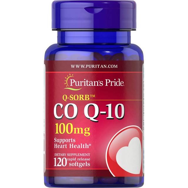 Puritan's Pride CO Q-10 100 mg - 120 softgels on Productcaster.