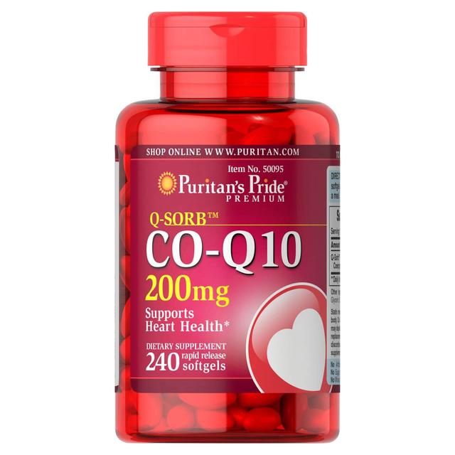 Puritan's Pride CO Q-10 200 mg - 240 softgels on Productcaster.