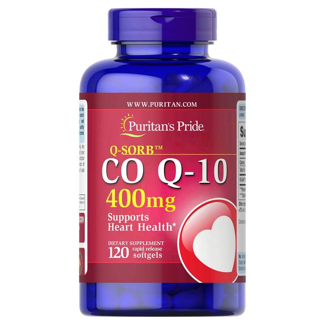 Puritan's Pride CO Q-10 400 mg - 120 softgels on Productcaster.