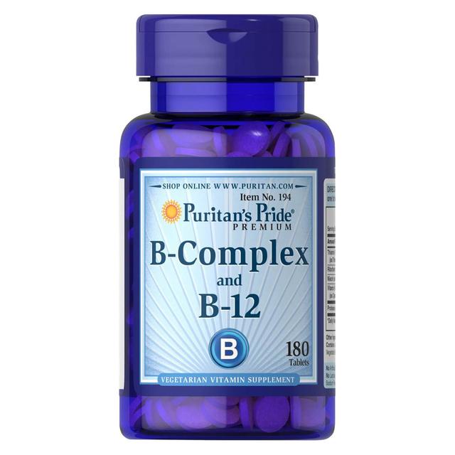 Puritan's Pride B-Complex - 180 tabletten on Productcaster.