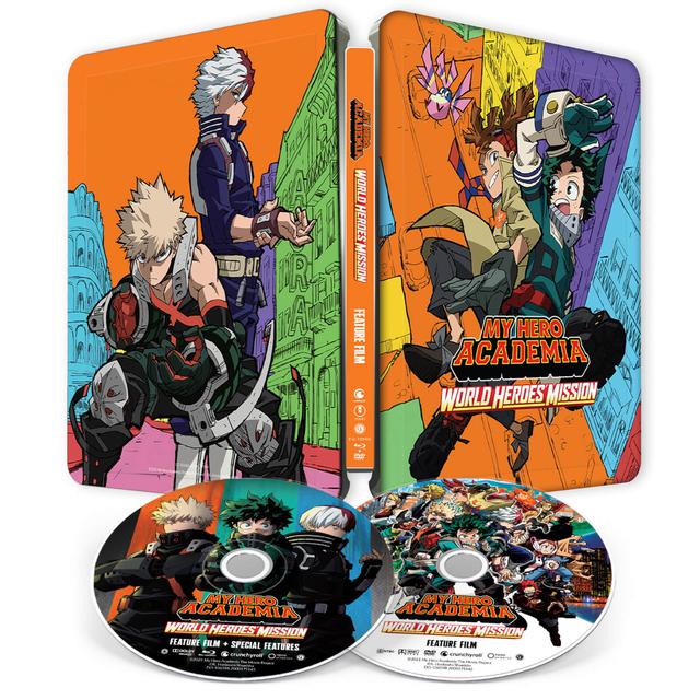 My Hero Academia: World Heroes Mission Steelbook (includes DVD) on Productcaster.