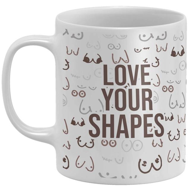 Love Your Shapes - Boobs Mug on Productcaster.