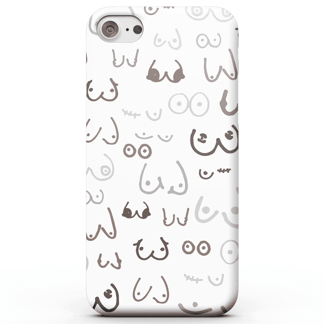 Multishade Boobs Phone Case for iPhone and Android - iPhone 6 Plus - Snap Case - Matte on Productcaster.