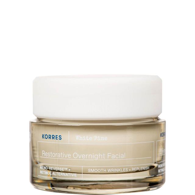 KORRES White Pine Meno-Reverse Restorative Overnight Facial 40ml on Productcaster.