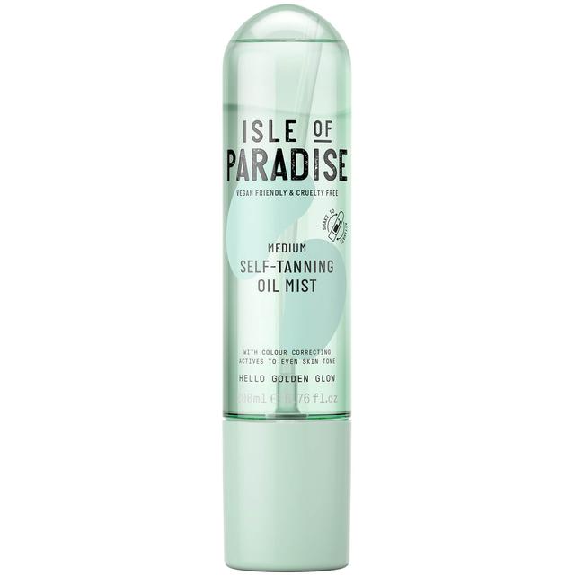 Isle of Paradise Medium Self-Tanning Oil Mist 200ml on Productcaster.